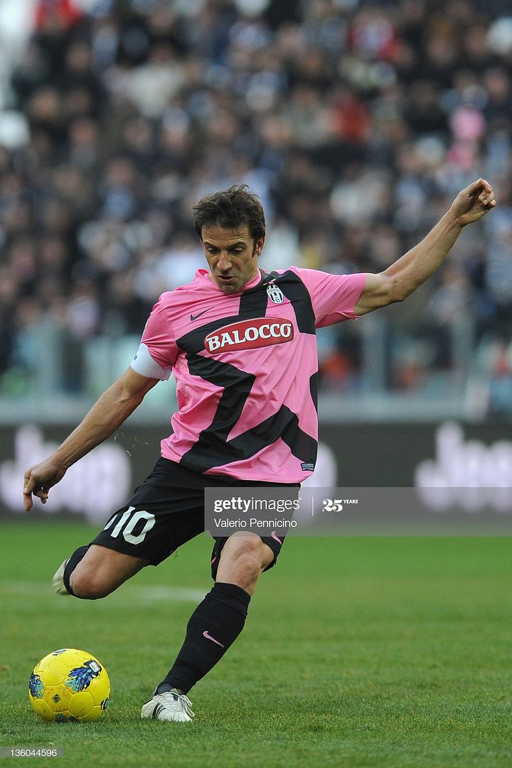 Juventus 11/12 #10 DEL PIERO Awaykit / 3rd Awaykit Nameset